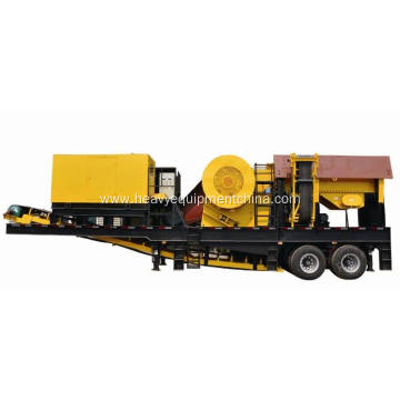 Mobile Rock Crushing Machine Movable Jaw Crusher